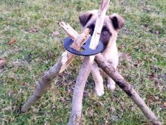 Bushcraft Kamp Ateş Askısı Tripod Braketi
