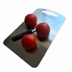 Kesme Tahtası Doğrama Tahtası Paslanmaz Çelik Mutfak Kamp Tekne Karavan