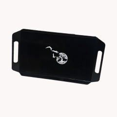 Tepsi Alüminyum Sunum Dekoratif Çok Amaçlı Ev  Kamp Tekne Karavan