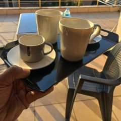 Tepsi Alüminyum Sunum Dekoratif Çok Amaçlı Ev  Kamp Tekne Karavan