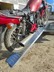 Rampa Motosiklet  Yükleme Alüminyum Pikap Römork