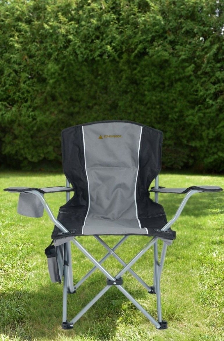 Katlanabilir Lüks Kamp Sandalyesi  Dayanıklı Kamp Piknik Bahçe Balkon Outdoor