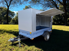 Rocky Trailer Kapalı Kompozit Kasa Yük Römorku  1250x2500