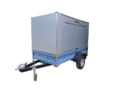 Rocky Trailer Kapalı Kompozit Kasa Yük Römorku  1250x2500