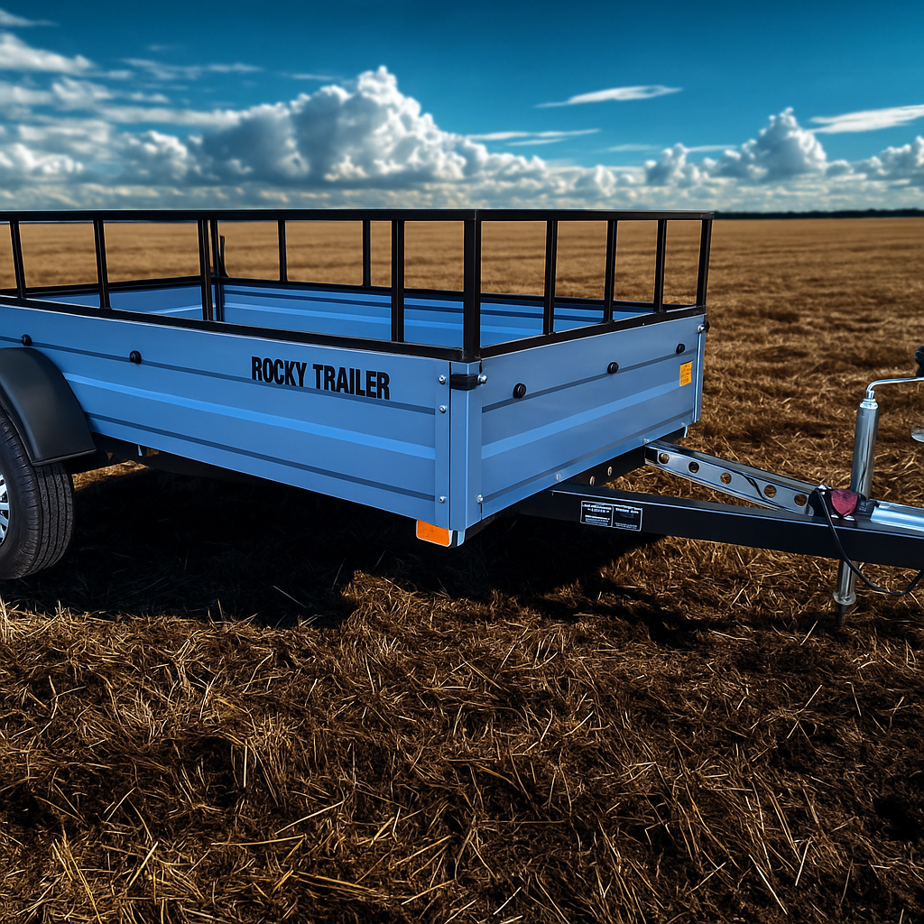 Rocky Trailer Korkuluklu Açık Kasa Yük Römorku  1250x2500