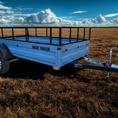 Rocky Trailer Korkuluklu Açık Kasa Yük Römorku  1250x2500