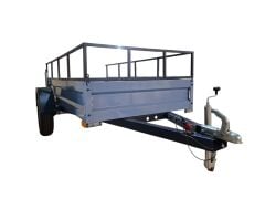 Rocky Trailer Korkuluklu Açık Kasa Yük Römorku  1250x2500