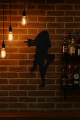 Metal Duvar Süsü Jethro Tull Müzik  - Shadowline Serisi