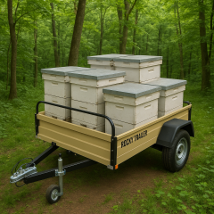 Rocky Trailer Römork 1250x2500 Sarı Siyah