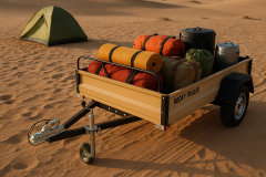 Rocky Trailer Römork 1250x2500 Sarı Siyah