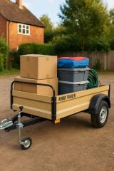Rocky Trailer Römork 1250x2500 Sarı Siyah