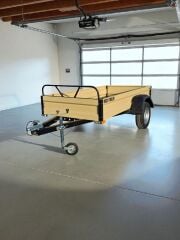 Rocky Trailer Römork 1250x2500 Sarı Siyah
