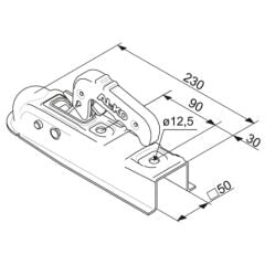 Kare Kaplin 50'lik (750kg Römork)Al-Ko AK7