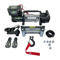13500LB 12V Çelik Halatlı Elektrikli Vinç Off-Road  Çekici  4x4,Arazi Karavan