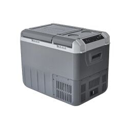 Araç Buzdolabı Kompresörlü 12/24 Volt Taşınabilir Oto Buzdolabı 35 Litre Karavan Bahçe Tekne Kamp