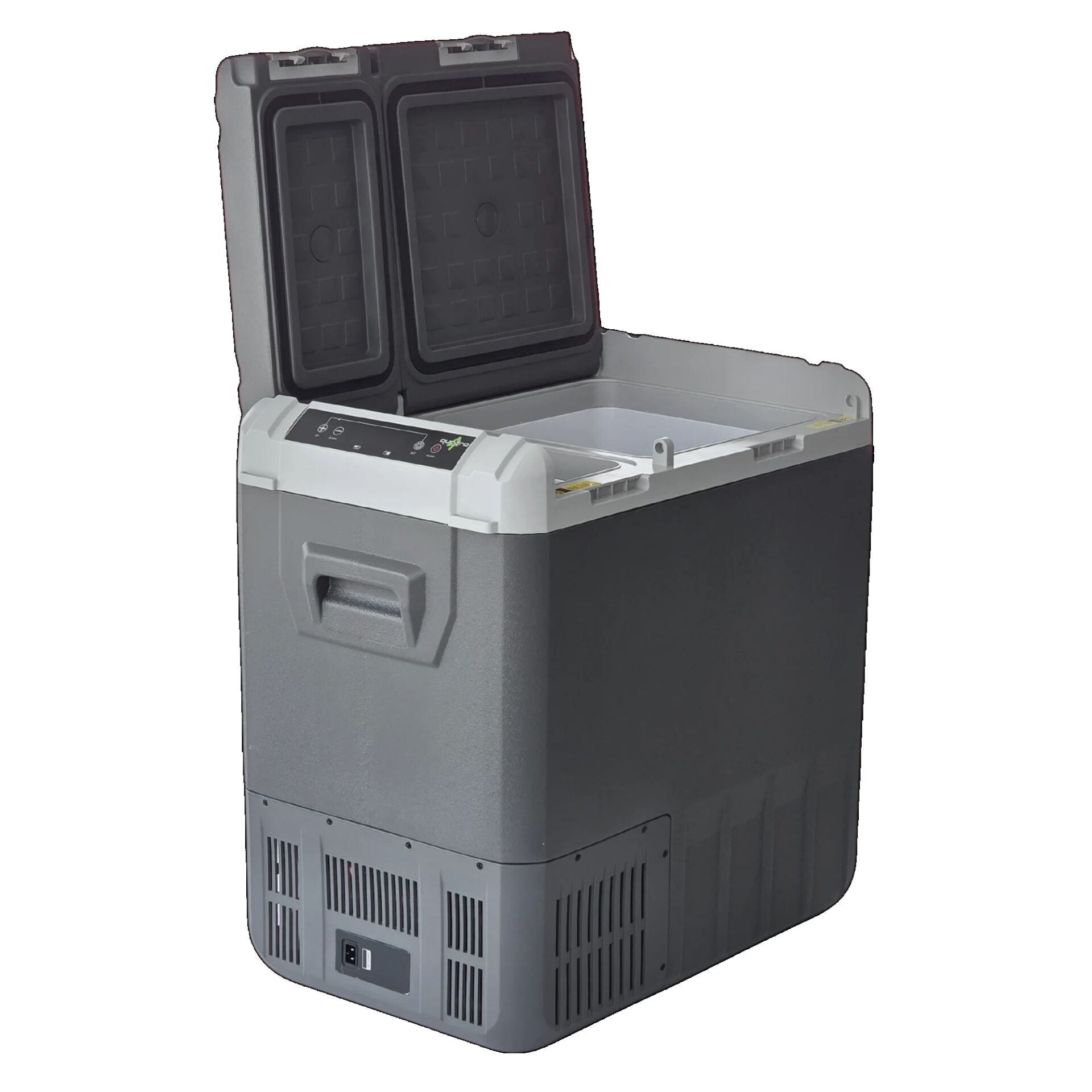 Araç Buzdolabı Kompresörlü 12/24 Volt Taşınabilir Oto Buzdolabı 55 Litre Karavan Bahçe Tekne Kamp