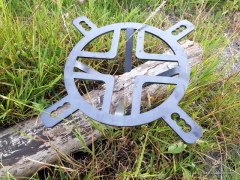Bushcraft Outdoor Kamp İsveç Kütük Ocağı