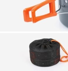 Pratik Tencere Tava Çaydanlık Seti Kamp Outdoor